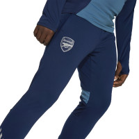 adidas Arsenal Survêtement 1/4-Zip 2025-2026 Enfants Bleu Bleu Foncé Blanc