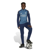 adidas Arsenal Survêtement 1/4-Zip 2025-2026 Enfants Bleu Bleu Foncé Blanc