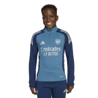 adidas Arsenal Survêtement 1/4-Zip 2025-2026 Enfants Bleu Bleu Foncé Blanc