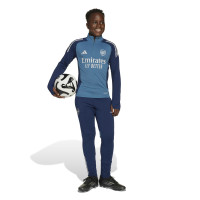 adidas Arsenal Survêtement 1/4-Zip 2025-2026 Enfants Bleu Bleu Foncé Blanc