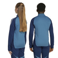 adidas Arsenal Survêtement 1/4-Zip 2025-2026 Enfants Bleu Bleu Foncé Blanc