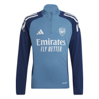 adidas Arsenal Survêtement 1/4-Zip 2025-2026 Enfants Bleu Bleu Foncé Blanc