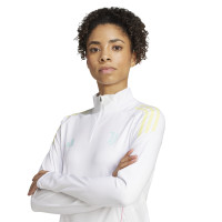 adidas Juventus Trainingspak 1/4-Zip 2025-2026 Dames Wit Zwart