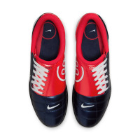 Nike Total 90 Donkerblauw Rood Wit Zwart