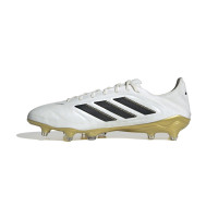 adidas Copa Pure III Elite Gras Voetbalschoenen (FG) Wit Zwart Goud