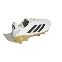 adidas Copa Pure III Elite Gras Voetbalschoenen (FG) Wit Zwart Goud