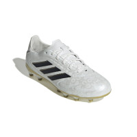 adidas Copa Pure III League Gras / Kunstgras Voetbalschoenen (MG) Kids Wit Zwart Goud