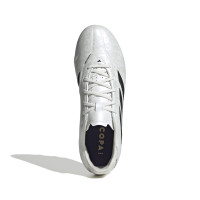 adidas Copa Pure III League Gras / Kunstgras Voetbalschoenen (MG) Kids Wit Zwart Goud
