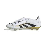 adidas Predator Pro FT Gras Voetbalschoenen (FG) Wit Zwart Goud