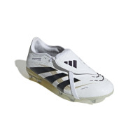 adidas Predator Pro FT Gras Voetbalschoenen (FG) Wit Zwart Goud