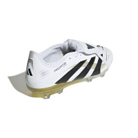 adidas Predator Pro FT Gras Voetbalschoenen (FG) Wit Zwart Goud