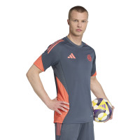 adidas Bayern München Trainingsshirt 2025-2026 Donkergrijs Oranje