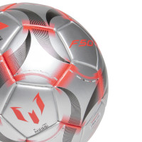 adidas Messi Mini Voetbal Maat 1 Zilver Zwart Rood