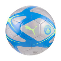 Football PUMA Manchester City Culture, taille 5, gris, bleu, vert clair