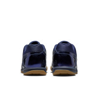 Nike Gato LV8 Chaussures de Foot en Salle (IN) Bleu Foncé Marron