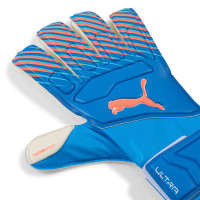PUMA Ultra Match RC Gants de Gardien de But Bleu Rouge Vif Blanc