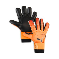 PUMA Future Ultimate Hybrid Gants de Gardien de But Orange Argenté Noir