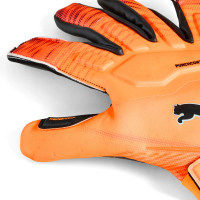 PUMA Future Ultimate Hybrid Gants de Gardien de But Orange Argenté Noir