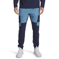 Survêtement tissé utilitaire Under Armour Tech, fermeture éclair intégrale, bleu foncé, bleu clair