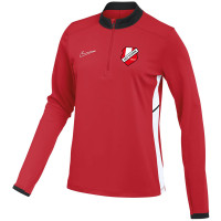 DEV Doorn Trainingstrui 1/4-Zip Dames Rood