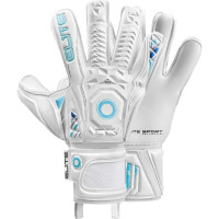 Elite Sport Supreme Gants de Gardien de But Blanc Bleu Clair