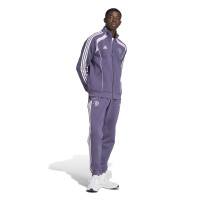 adidas Manchester United Urban Purist Survêtement Full-Zip 2025-2026 Mauve Blanc