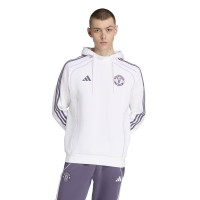 adidas Manchester United Urban Purist Hoodie 2025-2026 Wit Paars