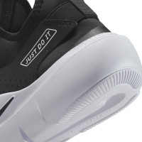 Nike Flex Runner 4 Chaussures de Running Enfants Noir Blanc