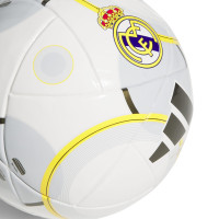adidas Real Madrid Mini Ballon de Foot Taille 1 2025-2026 Blanc Doré Gris