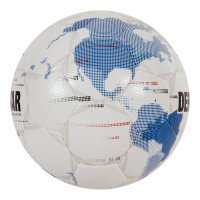 Derbystar Eredivisie Brillant Ballon de Foot Taille 5 2025-2026 Blanc Bleu Clair Noir