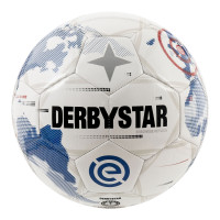 Derbystar Eredivisie Replica Ballon de Foot Taille 5 2025-2026 Blanc Bleu Clair Noir