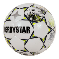 Derbystar Keuken Kampioen Divisie Brillant Voetbal Maat 5 2025-2026 Wit Zwart Geel