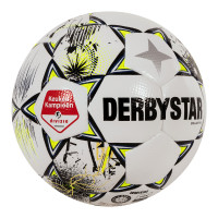 Derbystar Keuken Kampioen Divisie Brillant Voetbal Maat 5 2025-2026 Wit Zwart Geel