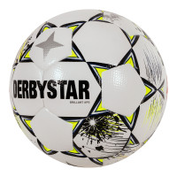 Derbystar Keuken Kampioen Divisie Brillant Voetbal Maat 5 2025-2026 Wit Zwart Geel