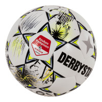 Derbystar Keuken Kampioen Divisie Brillant Voetbal Maat 5 2025-2026 Wit Zwart Geel
