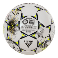 Derbystar Keuken Kampioen Divisie Brillant Voetbal Maat 5 2025-2026 Wit Zwart Geel