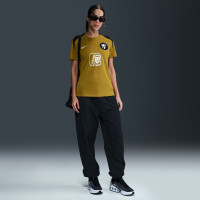 Nike Nederland Strike Trainingsshirt OranjeLeeuwinnen 2025-2027 Dames Brons Zwart Wit