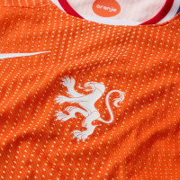 Nike Pays-Bas Lionnes Maillot Domicile Authentic 2025-2027 Hommes + WEURO 2025 Badges