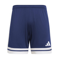 adidas Squadra 25 Short de Foot Bleu Foncé Blanc