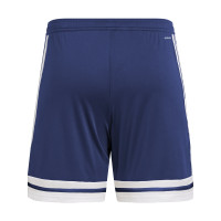 adidas Squadra 25 Short de Foot Bleu Foncé Blanc