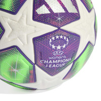 adidas Women's UEFA Champions League Pro Ballon de Foot Taille 5 2025-2026 Mauve Vert Blanc