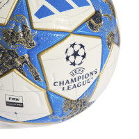 adidas UEFA Champions League Pro Ballon de Foot Taille 5 2025-2026 Blanc Bleu Doré