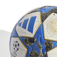 adidas UEFA Champions League Pro Ballon de Foot Taille 5 2025-2026 Blanc Bleu Doré
