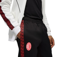 PUMA AC Milan Pre-Match KING Anthem Pantalon d'Entraînement 2025-2026 Noir Rouge Blanc