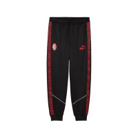 PUMA AC Milan Pre-Match KING Anthem Pantalon d'Entraînement 2025-2026 Noir Rouge Blanc