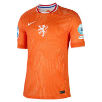 Nike Pays-Bas Lionnes Maillot Domicile 2025-2027 Hommes + Badges WEURO 2025