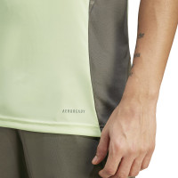 adidas Real Madrid Trainingsshirt 2025-2026 Lichtgroen Grijs