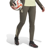 adidas Real Madrid Pantalon d'Entraînement 2025-2026 Femmes Gris Vert Clair