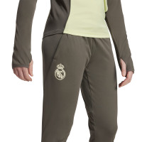 adidas Real Madrid Trainingspak 1/4-Zip 2025-2026 Dames Lichtgroen Grijs