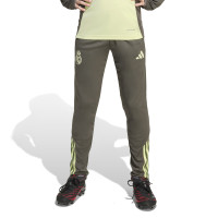 adidas Real Madrid Pantalon d'Entraînement 2025-2026 Enfants Gris Vert Clair
